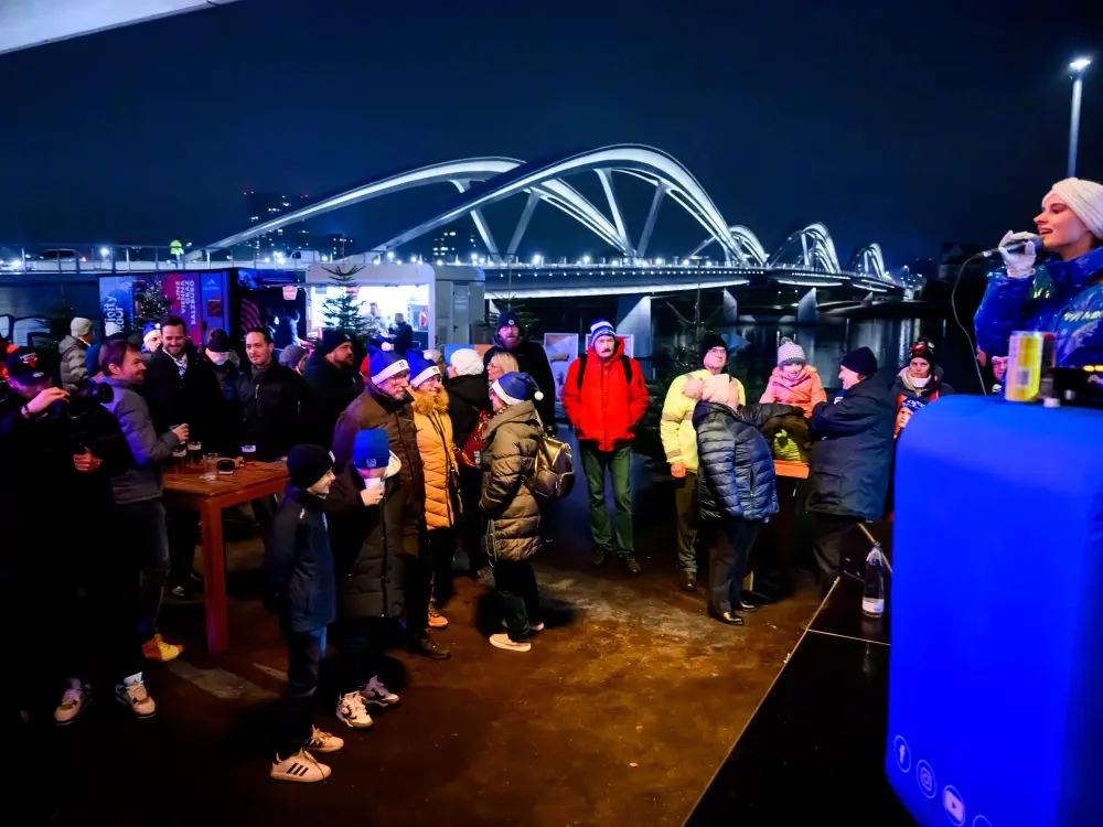 Weihnachtsfeier mit Blau Weiß Linz