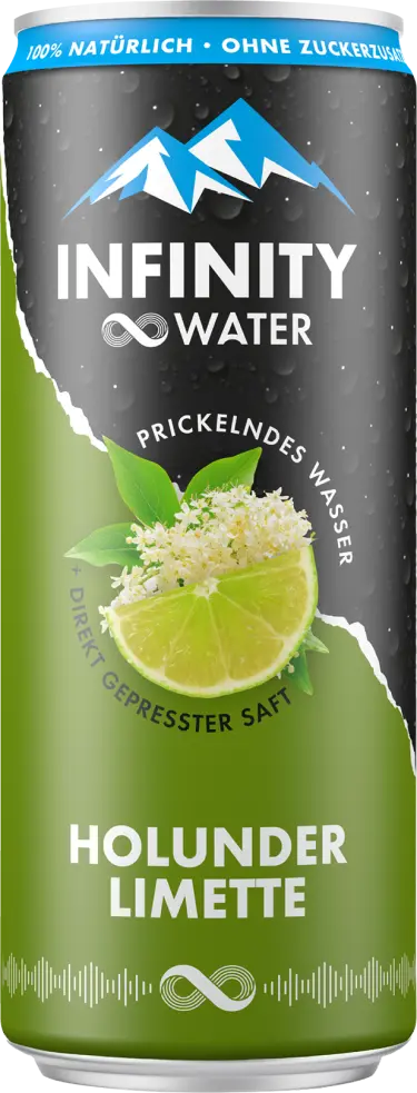 Infinity Water Holunder Limette